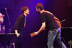 Borja Penalba i Mireia Vives. Pell. Teatre Joventut de l'Hospitalet de Llobregat (04/02/23) 